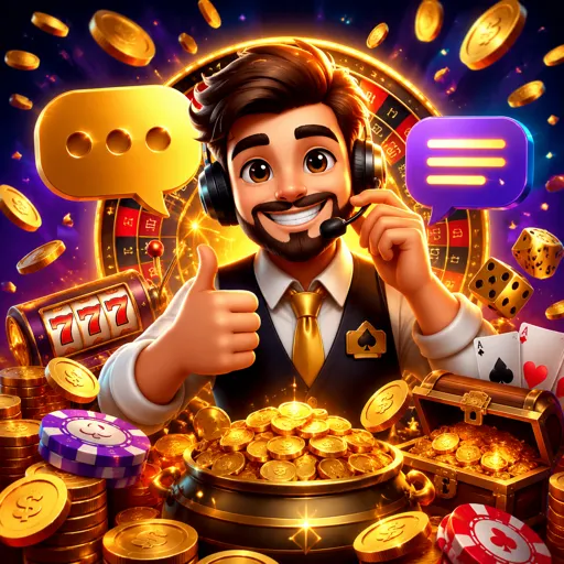 Atendente da X55 Arena em canal de chat disponível 24 horas para dúvidas de conta e pagamento